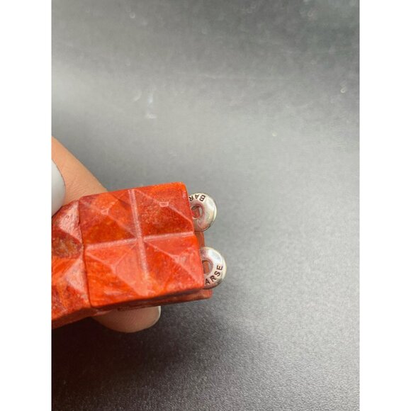 BARSE Coral Bracelet Apple Coral Sponge Coral Stretch Elastic Bracelet - Picture 6 of 6